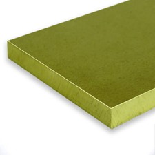 Laiton Plaque 8 MM CuZn37