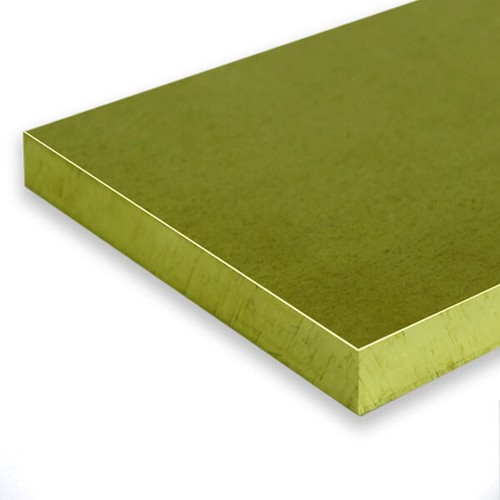 Laiton plaque cuzn37 - plaque, mm