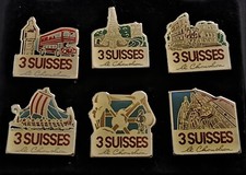 6 pin's badge broche neufs 3