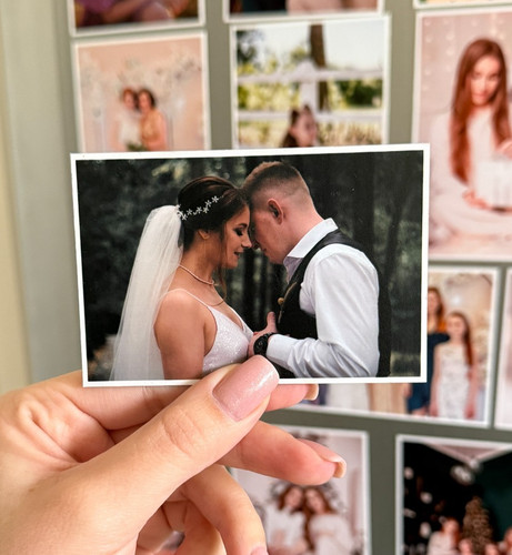 Handmade custom photo magnets - photo,