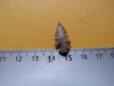 Rare Préhistoire Néolithique Pointe de Flèche en Silex région de Attar