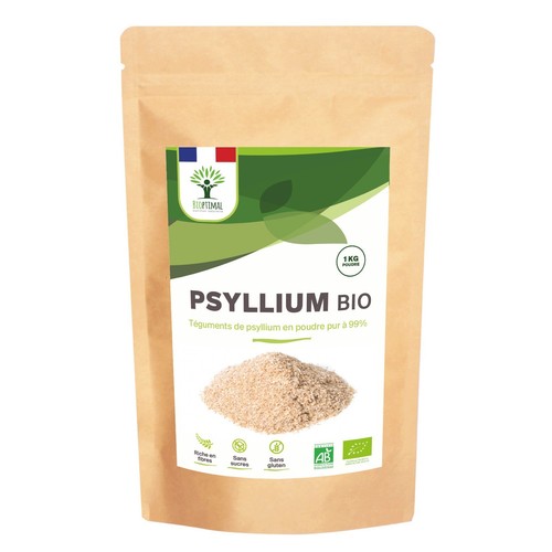 Psyllium bio poudre - psyllium,