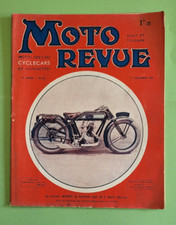 Moto Revue N°185 ; 12-1925 /