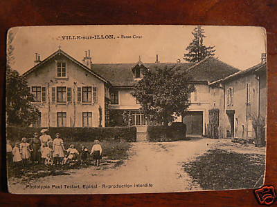 Cpa ville sur illon - sur,