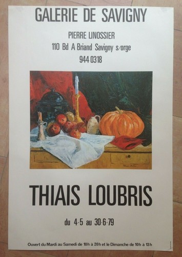 Thiais loubris 1979 - loubris, affiche