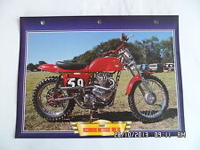 CARTE FICHE MOTO RICKMAN METISSE MK III 1962