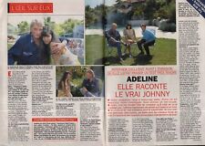 Coupure de presse Clipping 1994 Johnny Hallyday raconté par Adeline (2 pges 1/2)