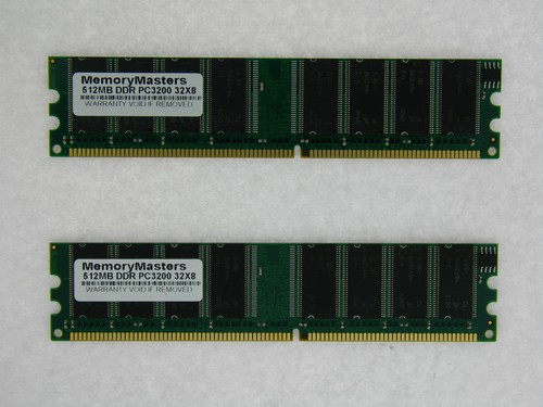 1gb mémoire pour - (2x512mb),