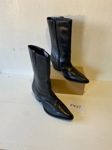 Bottes noires longueur mollet - longueur,