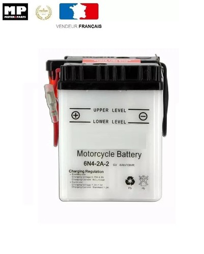 Batterie moto 4ah 6n4 2a - 4ah,
