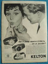 Publicité Papier - Montre