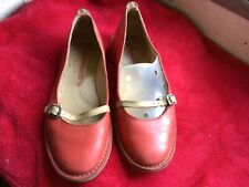 ballerines cuir bicolore KICKER'S . T 37  .(G/GO/V)