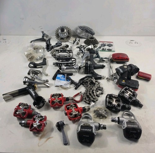 Vintage bicycle parts lot - vintage,