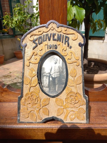 Cadre souvenir art tranchées - cadre,