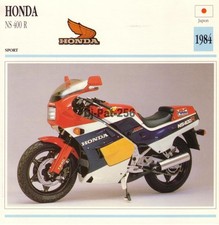 Fiche Moto : HONDA NS 400 R