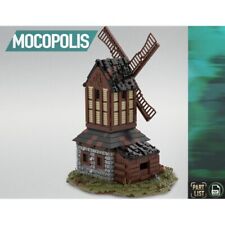 ZITIANYOUBUILD MOC-76464 Medieval Mill Module of Large Village Theme 1680 pièces
