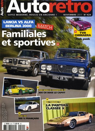 Auto retro 424 2017 - retro, n°424