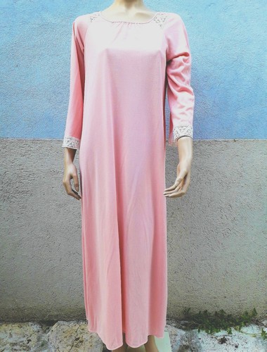 Chemise nuit vintage rose - chemise, de