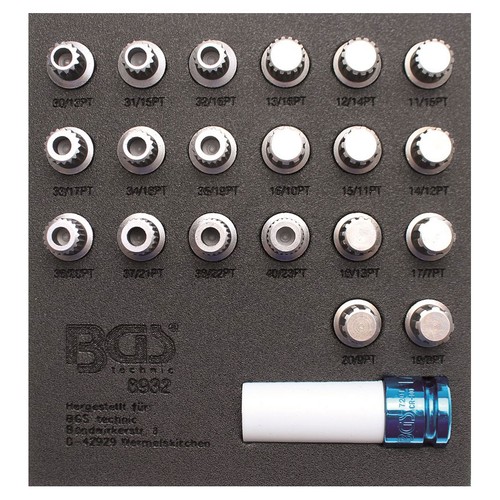 Extracteurs ecrou antivol - extracteurs, d'ecrou