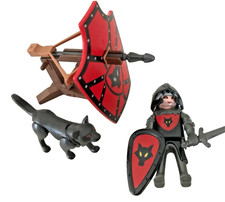 PLAYMOBIL Catapult Wolf Knight