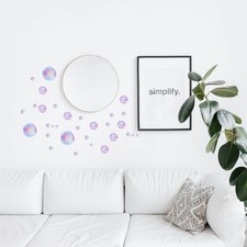 1 Set Bulles Sticker Mural