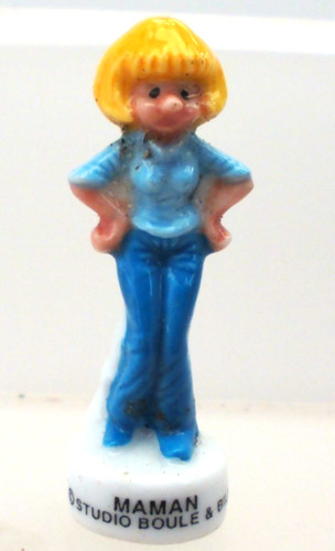 Fève maman dans boule et - fève,