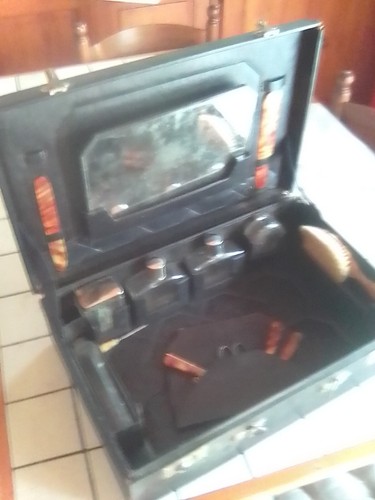 Valise toilettes vintage en - valise, de