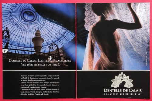Publicité presse dentelle - publicité,