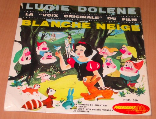 Blanche neige 45t voix - neige, ep,