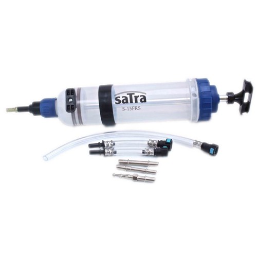 Pompe seringue huile moteur - seringue, a