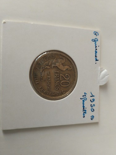 Francs guiraud 1950 b 4 - 20,