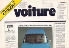 Brochure Citroën 2CV Dyane LN