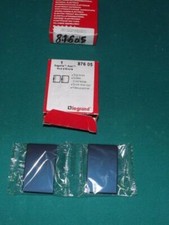 LEGRAND SAGANE NUIT D'ENCRE 87605 - 876 05 Doigt Double Interrupteur ou Poussoir