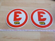 2 autocollants OMP