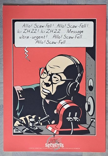 Blake mortimer serigraphie - et,