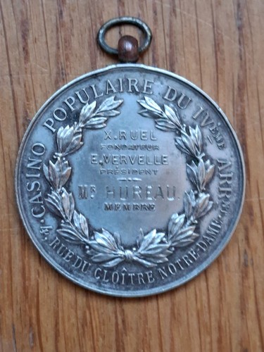 Médaille casino populaire - médaille, du