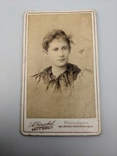 ancienne photo CDV portrait
