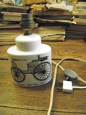Lampe  Porcelaine de Paris