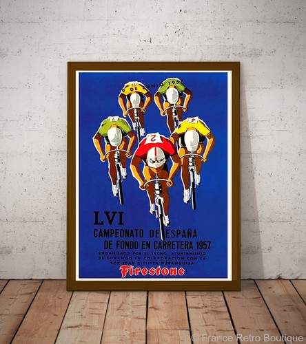 Spain vintage cycling - cycling, affiche
