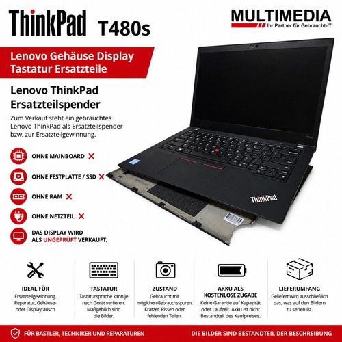 Lenovo thinkpad t480s châssis - thinkpad,