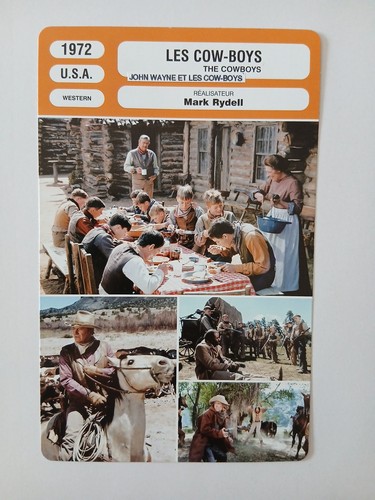 Carte fiche cinema 1972 - cinema,