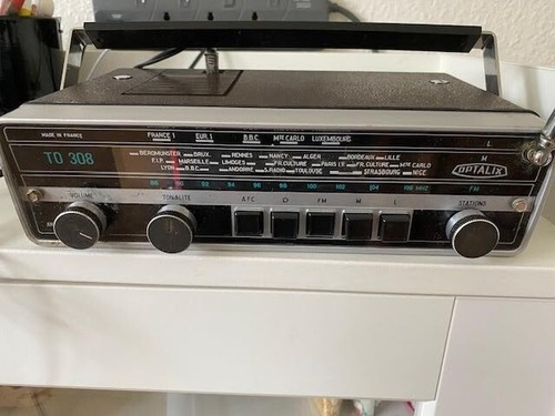 Radio vintage optalix - radio,