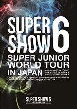 SUPER JUNIOR WORLD TOUR SUPER SHOW6 in JAPAN Regular Edition DVD