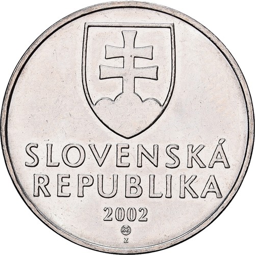 Slovaquie koruna 2002 - 2, koruna,