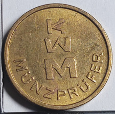 Jeton KWM MUNZPRUFER Allemagne