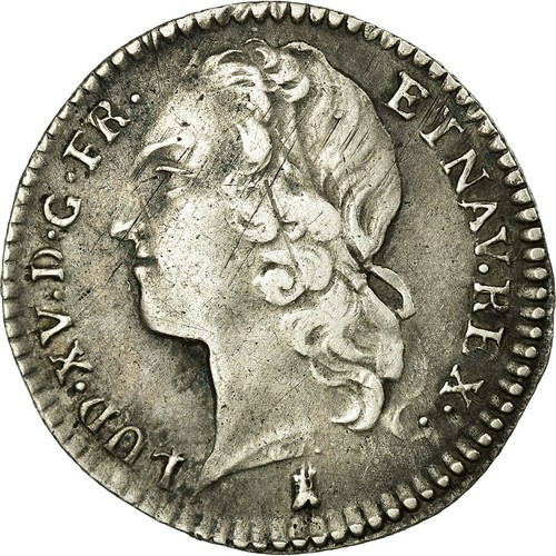 Monnaie france louis - france,, xv