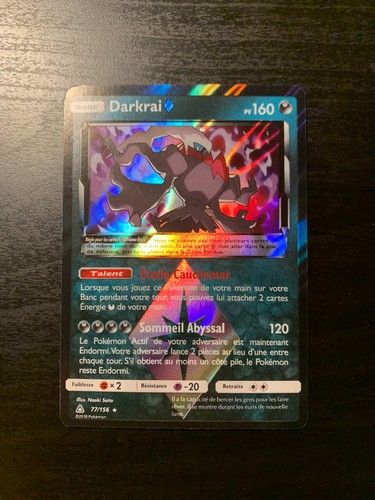 Carte pokémon darkrai prisme - carte,