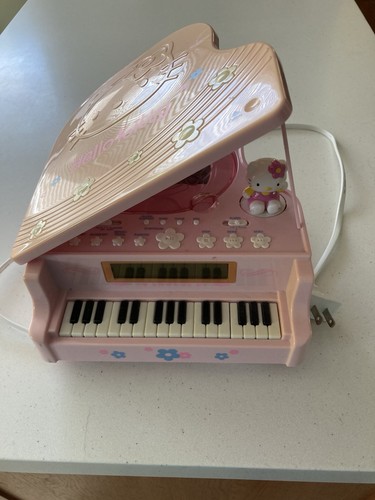 Hello kitty piano alarm clock - alarm,