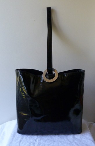 Grand sac cabas cuir - cabas, verni