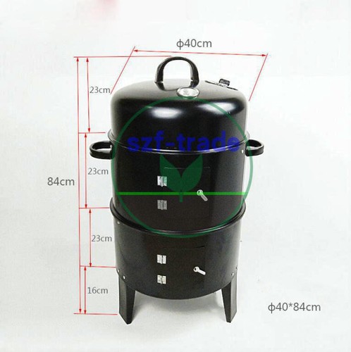 Steel portable bbq - 3-in-1,